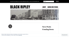 Desktop Screenshot of blackripley.com