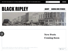 Tablet Screenshot of blackripley.com